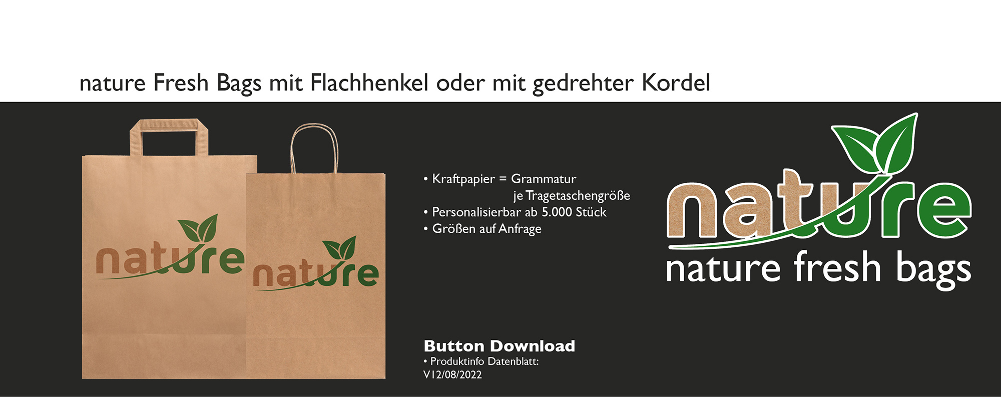 Austria Packaging Solution Doypacks nature fresh bags